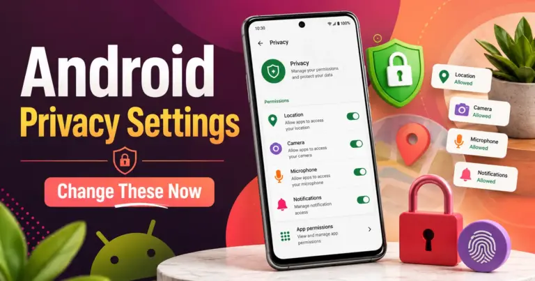 Android privacy settings