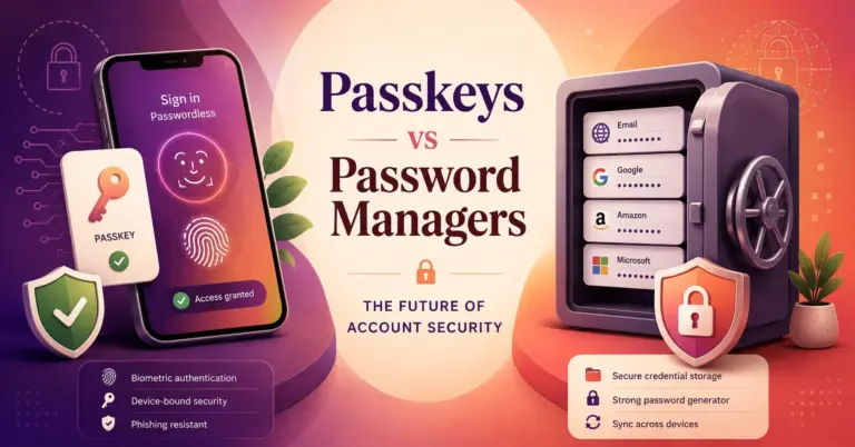 passkeys vs password managers