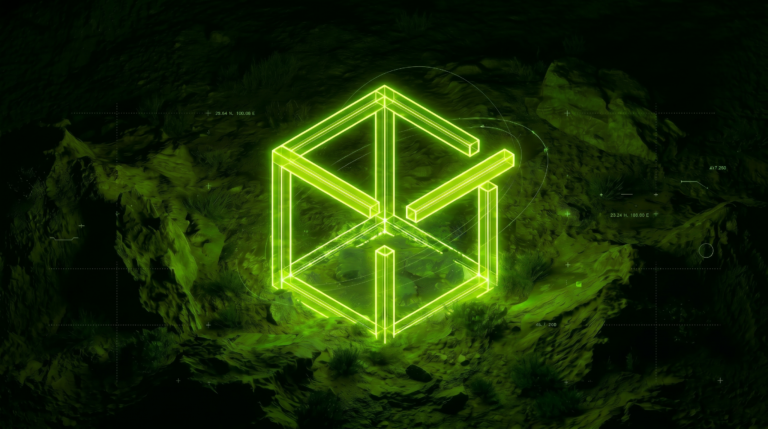A glowing green box with gaps symbolically show the way agentic AI can escape without proper security in place.