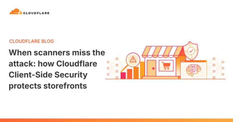 When scanners miss the attack: how Cloudflare Client-Side Security protects storefronts